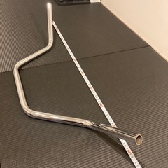 ハーレー　トライアンフ　エイプバー？トラッカー？　1インチ　25.4 クロームメッキの画像