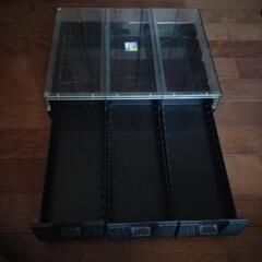 ★昭和レトロ★ カセットテープ収納ケース2★ カセット収納★45本収納可能★の画像