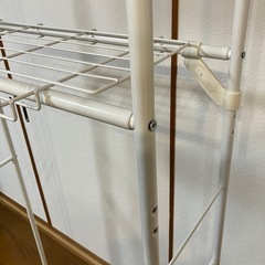 ニトリ　ランドリーラックの画像