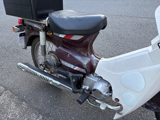 スーパーカブ50カスタム　クラッチ付きエアコン