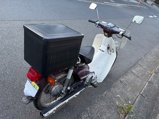 スーパーカブ50カスタム　クラッチ付きエアコン