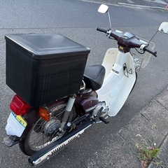スーパーカブ50カスタム　クラッチ付きエアコンの画像