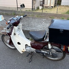 スーパーカブ50カスタム　クラッチ付きエアコンの画像