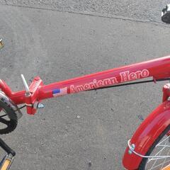 16インチ 🚲 中古 折りたたみ自転車 9,800円 新規防犯登録料コミ 863の画像