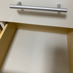 購入者決定　白い5段収納キャビネット　棚　8/15処分の画像