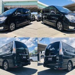 H27　日産　セレナ 【福岡自社ローンBOND】保証人無・頭金無・GPS無・人柄重視・代車費無料・納車費無料・ LINE相談・他店で断られた方、大歓迎!!!!の画像