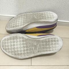 24cm PUMA 古着 ユニセックス スウェード スケート ニトロ スニーカーの画像