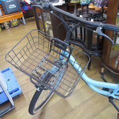 シティサイクル カーグバケット あさひ 24インチ ママチャリ キッズシート付 自転車の画像