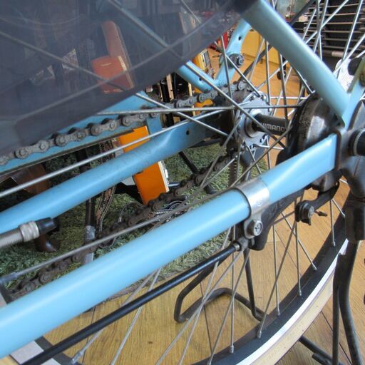 シティサイクル カーグバケット あさひ 24インチ ママチャリ キッズシート付 自転車