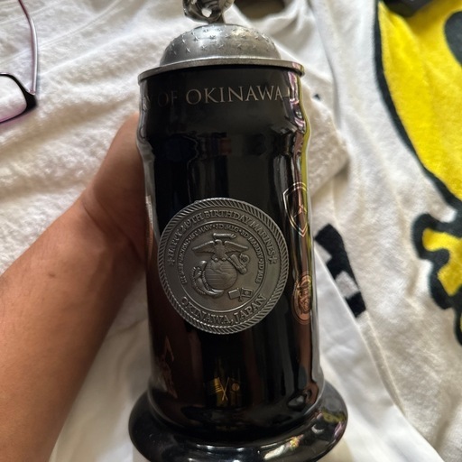 米海兵隊ビールジョッキ (ぱー) 沖縄のその他の中古あげます