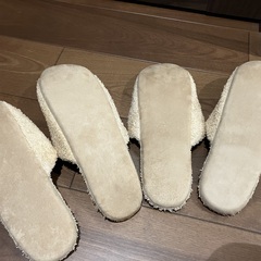 無印　スリッパ２足　良品計画の画像
