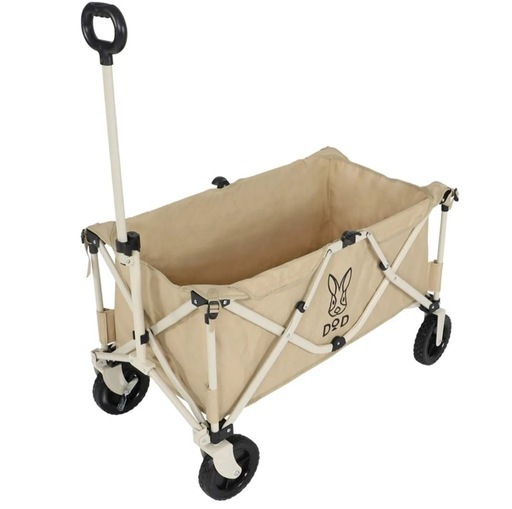 DOD キャリーバッグ　ベージュ　キャリーワゴン