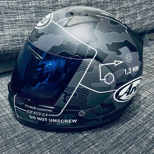 ARAI ASTRO PROSHADE COMMAND 　フルフェイスヘルメット　迷彩　59-60サイズ