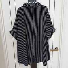 【お取引中】オーバーサイズシャツ　チュニックシャツの画像