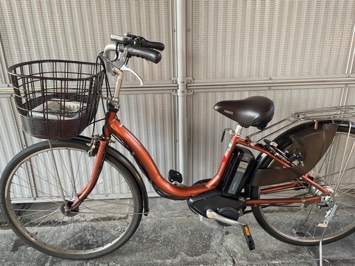 【綺麗な状態】【大阪市内発送無料】ヤマハ電動アシスト自転車です^_^ PAS With SP ヤマハ(YAMAHA) 電動自転車・電動アシスト自転車 24