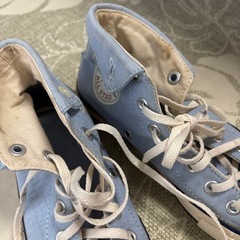 コンバース　オールスター　スニーカー　水色の画像
