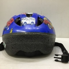 子供自転車　ヘルメット　ブルーの画像