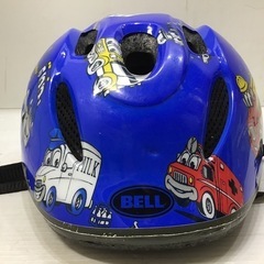 子供自転車　ヘルメット　ブルーの画像