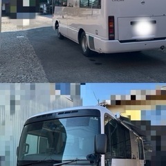 キャンピングカー◇マイクロバス　バスコン◇車中泊・即使用可能の画像