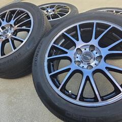 Lofida XM14 17×7J ４本 ダンロップ製 205/55R17の画像