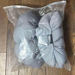 足枕 むくみ 着圧 ふくらはぎ 美脚枕 人気 魔法の足枕 安眠 脚痩せ【グレー】の画像