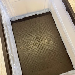 【札幌】コンテナ ボックス 収納 扉付き 折りたたみコンテナ　 の画像