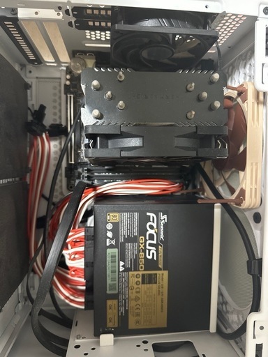 自作PCの取り外しパーツ