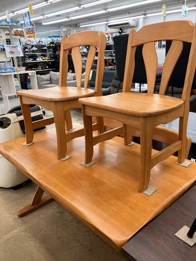 【値下げしました！！】不二貿易 4点ダイニングセットNo.2246● ※現金、クレジット、スマホ決済対応