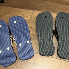 ビーチサンダル　メンズ　２足　未使用の画像