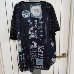 オーバーTシャツ　メッシュTシャツの画像