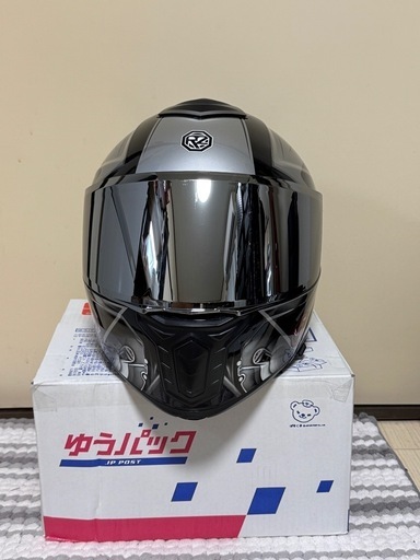 バイクフリップアップ式ダブルレンズオンロードフルフェイス