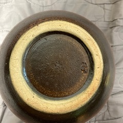 信楽焼　花瓶の画像