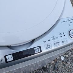 【2020年製】乾燥機能付き　洗濯8kg乾燥4.5kg 洗濯機 の画像