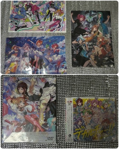 マクロスΔ DVD・CD・クリアファイル・カードペンライト・クリア