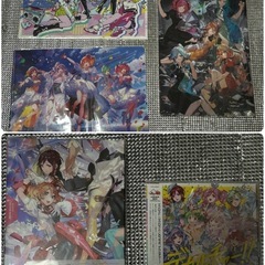 マクロスΔ DVD・CD・クリアファイル・カード　ペンライト・クリアポスター　セットの画像