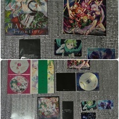 マクロスΔ DVD・CD・クリアファイル・カード　ペンライト・クリアポスター　セットの画像