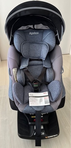 アップリカ(Aprica) チャイルドシート　ジュニアシート　クルリラ AC ネイビー
