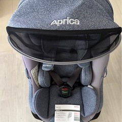 アップリカ(Aprica) チャイルドシート　ジュニアシート　クルリラ AC ネイビー 
の画像