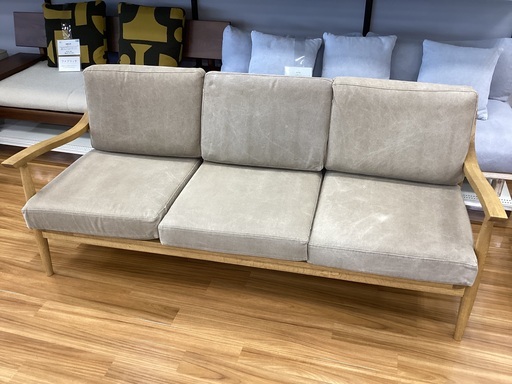 【トレファクマーケット久喜店】EASY LIFE　3人掛けソファー