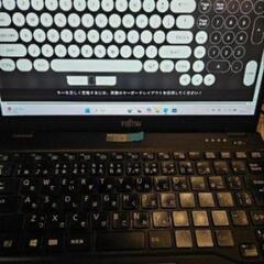 富士通 LIFEBOOK ブラック ノートPC 本体の画像