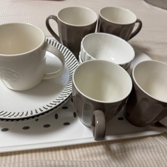 セラミック食器セットの画像