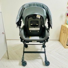 【美品】コンビ オートスウィングベッド&チェア ネムリラ BEDi Longの画像