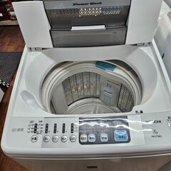 リサイクルショップどりーむ天保山店　No3665　洗濯機　日立　2016年製　容量7.0㎏　2人以上に最適なサイズです♪の画像