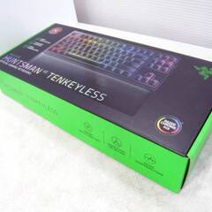 RAZER　ゲーミングキーボード　HUNTSMAN V2 TENKEYLESS JP Linear Optical Switch　RZ03-03941000-R3J1　動作良好　有線接続の画像