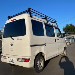総額38.8万円 スバル サンバーバン トランスポーター 車検2年 令和1年式 アイスト キーレス PW ナビ Bluetoothオーディオ ETC キャリアの画像