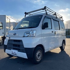 総額38.8万円 スバル サンバーバン トランスポーター 車検2年 令和1年式 アイスト キーレス PW ナビ Bluetoothオーディオ ETC キャリアの画像