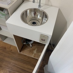 日本箱産業 おく洗 ポータブル 洗面台 簡易手洗い
 の画像