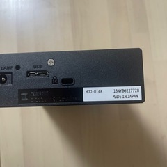 早い者勝ち‼️本日お取引可　限定値下げ　 ハードディスク 4TB　HDD-UT4Kの画像
