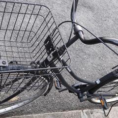 自転車 黒の画像