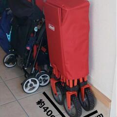 Coleman キャリーワゴン レッド 約100kg耐荷重の画像